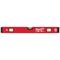 Redstick Level, Box, 2' L, Steel, 3, Non-Magnetic Les Fournitures Industrielles Méga