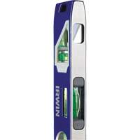 250 Series Heavy-Duty Torpedo Level, 9" L, Aluminum, 4 Vials, Magnetic Les Fournitures Industrielles Méga