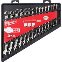Wrench Set, Combination, 15 Pieces, Metric Les Fournitures Industrielles Méga