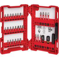 Shockwave Driver Bit Set, 32 Pcs., Phillips/Slotted/Torx&reg; Les Fournitures Industrielles Méga