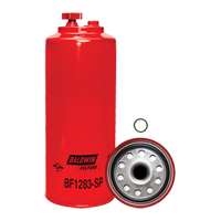 BF1283-SP Filtre &agrave; carburant s&eacute;parateur d'eau &agrave; visser avec orifice pour capteur & drain Les Fournitures Industrielles Méga