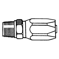 Fittings - Reusable Hose Fittings, 1/2" Dia., Brass Les Fournitures Industrielles Méga
