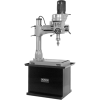 Perceuse-Fraiseuse Radiale, 1/2" Mandrin, 5 Vitesse(s), 21-5/8" la X 19-5/8" lo, #3 Morse Les Fournitures Industrielles Méga