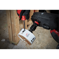 Carbide Hole Saw, 4", 1-31/50" Depth of Cut, Carbide Les Fournitures Industrielles Méga