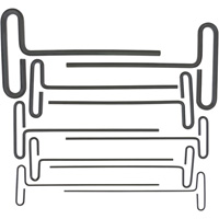 Loop T-Handle Hex Key Set, 10 Pcs., Imperial Les Fournitures Industrielles Méga