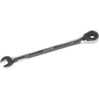 SAE Ratcheting Combination Wrench, 12 Point, 1/4", Chrome Finish Les Fournitures Industrielles Méga