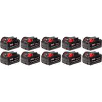 Bloc-piles M18 Redlithium, Lithium-ion, 18 V, 5 Ah Les Fournitures Industrielles Méga