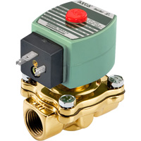 Solenoid Valve, 1/2" Pipe, 150 PSI Les Fournitures Industrielles Méga
