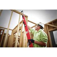 RedStick Expandable Level, I-Beam, 12' L, Aluminum, 3, Magnetic Les Fournitures Industrielles Méga