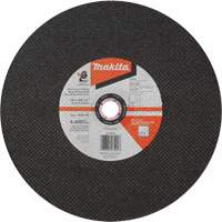 Abrasive Cut-Off Wheel, 14" x 3/32", 1" Arbor, Type 1, Aluminum Oxide, 4400 RPM Les Fournitures Industrielles Méga