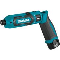 Trousse de tournevis &agrave; chocs, 1/4", 220 lb-po Couple max., 7,2 V, Lithium-ion Les Fournitures Industrielles Méga