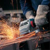 Large Angle Grinder with Rat Tail Handle, 7", 120 V, 15 A, 6500 RPM Les Fournitures Industrielles Méga