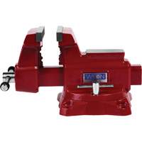 &eacute;tau d'&eacute;tabli utilitaire HD, Largeur des m&acirc;choires 6-1/2", Profondeur de la gorge 4-1/4" Les Fournitures Industrielles Méga