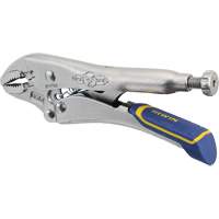 Fast Release Locking Pliers with Wire Cutter, 5" Length, Curved Jaw Les Fournitures Industrielles Méga