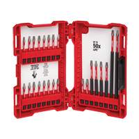 Shockwave Impact Duty Driver Bit Set, 24 Pcs., Square Les Fournitures Industrielles Méga