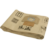 Sacs-filtre en papier pour aspirateur, 1 gal. US Les Fournitures Industrielles Méga