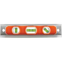 Torpedo Level, 9" L, Aluminum, 3 Vials, Magnetic Les Fournitures Industrielles Méga