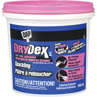 Pl&acirc;tre &agrave; reboucher DryDex, 946 ml, Contenant en plastique Les Fournitures Industrielles Méga