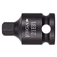 Adaptateur pour douille, Chocs, Prise 3/8", Douille 1/2", 1,5" lo, Clavette Les Fournitures Industrielles Méga