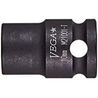 Douille &agrave; paroi mince, Chocs, 8 mm, Prise 3/8", 6 pans Les Fournitures Industrielles Méga