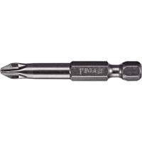 Embout pour outil &eacute;lectrique ACR, Phillips, Embout #1, Prise 1/4", Longueur 2" Les Fournitures Industrielles Méga