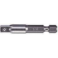 Adapter & Extension, 1/4" Drive Size, 1/4" Male Size, Pin, 6" L Les Fournitures Industrielles Méga