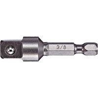 Adaptateur et rallonge, 1/4" Prise, Dimension m&acirc;le 3/8", Sph&eacute;rique, 2" lo Les Fournitures Industrielles Méga
