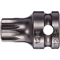Embout &agrave; ins&eacute;rer, Triple carr&eacute;, 5 x 1" lo, Prise 3/8" Les Fournitures Industrielles Méga