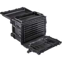 Gen 2 Mobile Tool Chest, 24" W, 6 Drawers, Black Les Fournitures Industrielles Méga