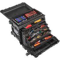 Gen 2 Mobile Tool Chest, 24" W, 6 Drawers, Black Les Fournitures Industrielles Méga