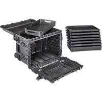 Gen 2 Mobile Tool Chest, 24" W, 6 Drawers, Black Les Fournitures Industrielles Méga