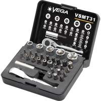 Tamper Proof Bit, Socket & Ratchet Set Les Fournitures Industrielles Méga