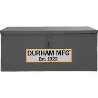 Coffre &agrave; outils de chantier pour soudeur, 30-11/16" x 17-3/8" x 12-3/16", Acier, Gris Les Fournitures Industrielles Méga