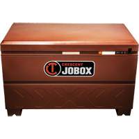 Site-Vault Chest, 30" x 20" x 19-3/4", Steel, Orange Les Fournitures Industrielles Méga