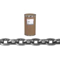 System 8 Cam-Alloy Chain, Alloy Steel, 1-1/4" x 60' (18.3 m) L, Grade 80, 72300 lbs. (36.15 tons) Load Capacity Les Fournitures Industrielles Méga