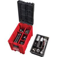 Packout Compact Tool Box, 10" x 16-1/5" x 13", Black/Red Les Fournitures Industrielles Méga