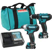 Cordless Drill & Driver Kit, 12 V Les Fournitures Industrielles Méga