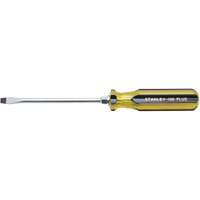 100 PLUS&reg; Standard Slotted Tip Screwdriver, 5/16" Tip, Round, 11" L, Plastic Handle Les Fournitures Industrielles Méga