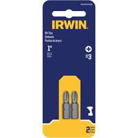 Insert Bits, Phillips, #3, 1/4" Drive Les Fournitures Industrielles Méga