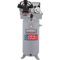 Compresseur d'air &agrave; grand rendement, 50 gal. (60 gal. US) Les Fournitures Industrielles Méga