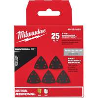 Ensemble de papiers abrasifs triangulaires 3-1/2" Open-Lok Les Fournitures Industrielles Méga