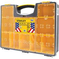 Organisateur profond pour professionnel, 17-1/2" la x 4-1/2" p x 14" h, Noir/Jaune Les Fournitures Industrielles Méga