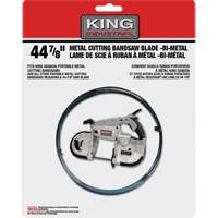 Band Saw Blade, Bi-Metal, 44-7/8" L x 1/2" W x 0.02" Thick, 10-14 TPI Les Fournitures Industrielles Méga