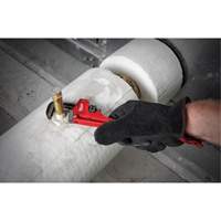 Pipe Wrench, 3/4" Jaw Capacity, 6" Long, Powder Coated Finish Les Fournitures Industrielles Méga