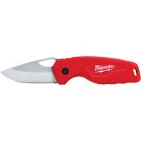 Compact Folding Knife, 2-1/2" Blade, Stainless Steel Blade, Metal Handle Les Fournitures Industrielles Méga