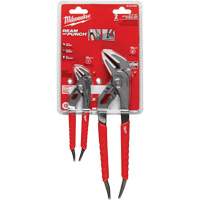 6" & 10" Comfort Grip Straight Jaw Pliers Set, 2 Pieces Les Fournitures Industrielles Méga