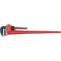 Pipe Wrench, 6" Jaw Capacity, 48" Long, Powder Coated Finish, Ergonomic Handle Les Fournitures Industrielles Méga