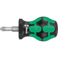 350 Phillips Stubby Screwdriver, #2, 3-1/8" L, Cushion Grip Handle Les Fournitures Industrielles Méga