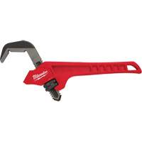Steel Offset Hex Pipe Wrench, 2-5/8" Jaw Capacity, 10-1/2" Long, Powder Coated Finish, Ergonomic Handle Les Fournitures Industrielles Méga