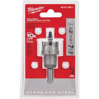 One-Piece Carbide Hole Cutters, 1", 3/16" Depth of Cut Les Fournitures Industrielles Méga